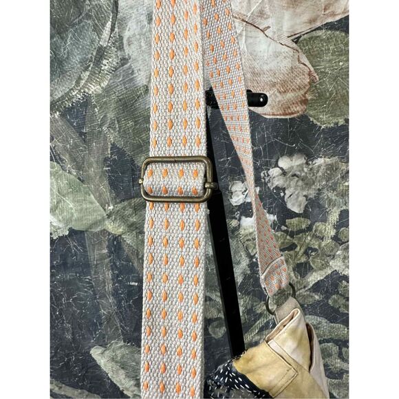 Free People Patchwork Crossbody Bag - Blue and Tan - Picture 7 of 9